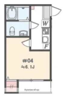 アザーレ・パッシオ本厚木B【2階】の間取り