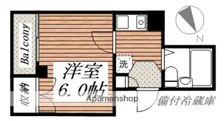 ヒルズガーデン東雪谷【3階】の間取り