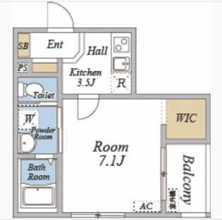 カサデルソルⅥ【3階】の間取り