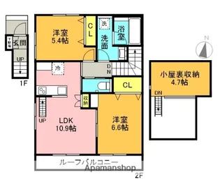 コーストヒルズ横浜【2階】の間取り