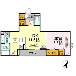 エスペリア相模が丘5丁目【1階】の間取り