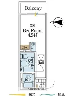 コンフォルト川崎【3階】の間取り