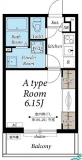 リブリ・サニープレイス新子安【3階】の間取り