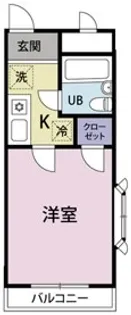 神奈川県川崎市多摩区宿河原2丁目【マンション】の間取り