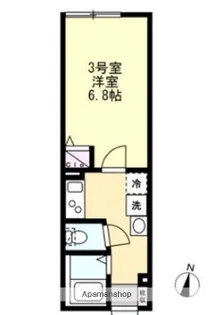 FELICE小田栄【2階】の間取り