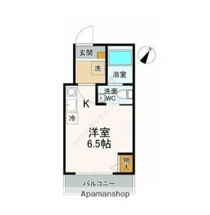 ルミナ境之谷【1階】の間取り