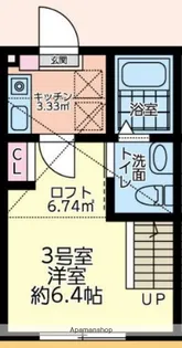 ショコラReze【1階】の間取り