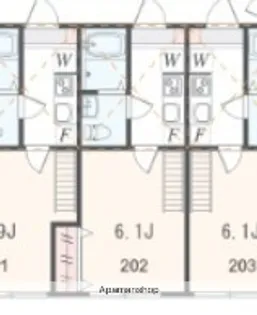 アザーレ・プラネ生田の丘【1階】の間取り