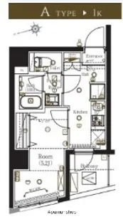 MA−RO弘明寺【7階】の間取り