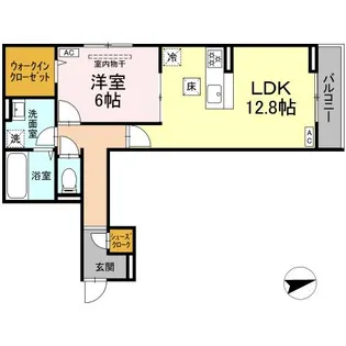 D PAINA EGAWA I【1階】の間取り