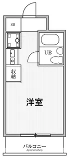 T’S GARDEN鶴見【2階】の間取り