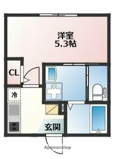 LINOATSURUGAMINE【2階】の間取り