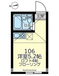 ユナイト井土ヶ谷ロレンツォの杜【1階】の間取り
