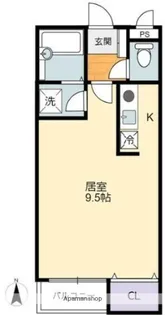 ポスト&ビーム木の家C【1階】の間取り