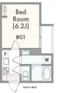 アザーレ・ソラ海老名【1階】の間取り