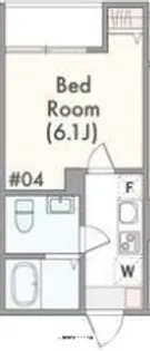 アザーレ・ソラ海老名【2階】の間取り