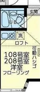 ユナイトKOKANエルリンガー【1階】の間取り