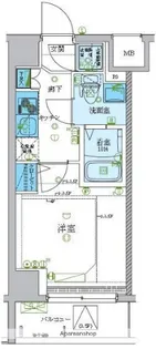 レグゼ梶ケ谷【2階】の間取り