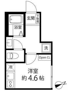T’S CUORE三ツ境Ⅱ【3階】の間取り