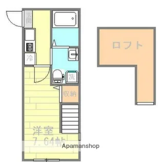 ノーチェ善行【2階】の間取り