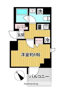 SHOKEN RESIDENCE横浜鶴見Ⅳ【6階】の間取り