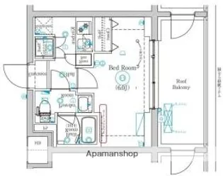MIND武蔵中原【5階】の間取り