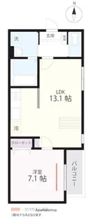 QUIETCRABHOUSETOGETHERWITHB洋光台【2階】の間取り