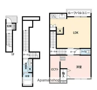 由比ヶ浜BASE【2階】の間取り