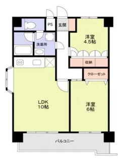 スミノ藤沢【7階】の間取り