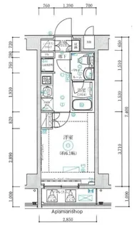 シオンヨコハマヤマテ【6階】の間取り
