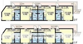 エンラコリーナ小机【1階】の間取り