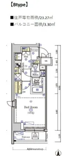 SHOKEN Residence川崎<東門前Ⅲ>【7階】の間取り
