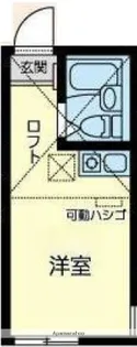 ユナイト井土ヶ谷スウィーツベリーオペラ【2階】の間取り