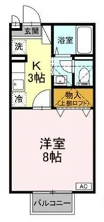 ドルフ KII【205号室】の間取り