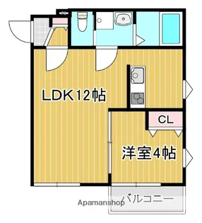 LA−CREA ZⅡ【2階】の間取り