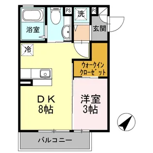 ガーデンプレイスIII【2階】の間取り