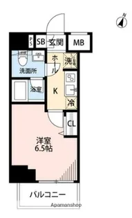MAXIV横浜吉野町NORTH【4階】の間取り