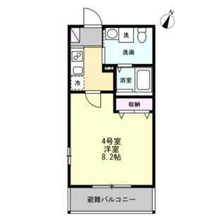THESUITE横浜六浦【1階】の間取り
