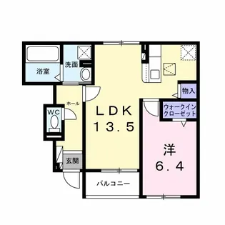 ココル【1階】の間取り