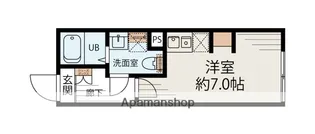 S−TERRACE 元住吉【4階】の間取り