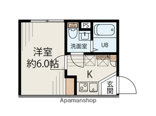 S−TERRACE 元住吉【2階】の間取り