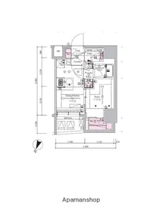 SYFORME SHINKOYASU【9階】の間取り