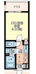 フルセイル中山Ⅱ【2階】の間取り