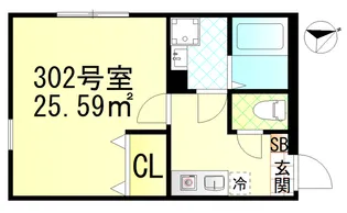 仮称逗子市久木【3階】の間取り
