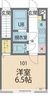 カインドネス川崎旭町【1階】の間取り
