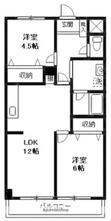 ペレンゼ原【3階】の間取り
