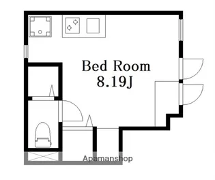 AKATSUKI ARC TERRACE【1階】の間取り