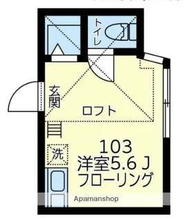 ユナイト桜本ミケル・カブレラ【1階】の間取り