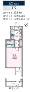 ティモーネグランデ新川崎【5階】の間取り