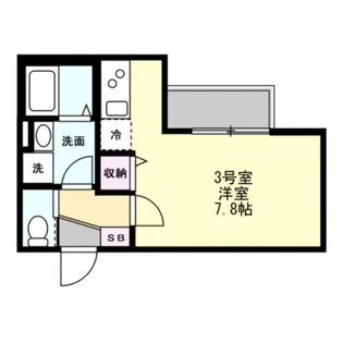 ベイルームステラ橋本【3階】の間取り
